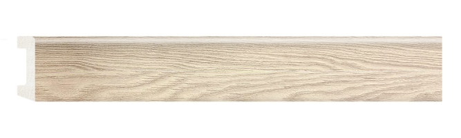 Плинтус напольный Decomaster D234-82ДМ, 58x16x2400 мм