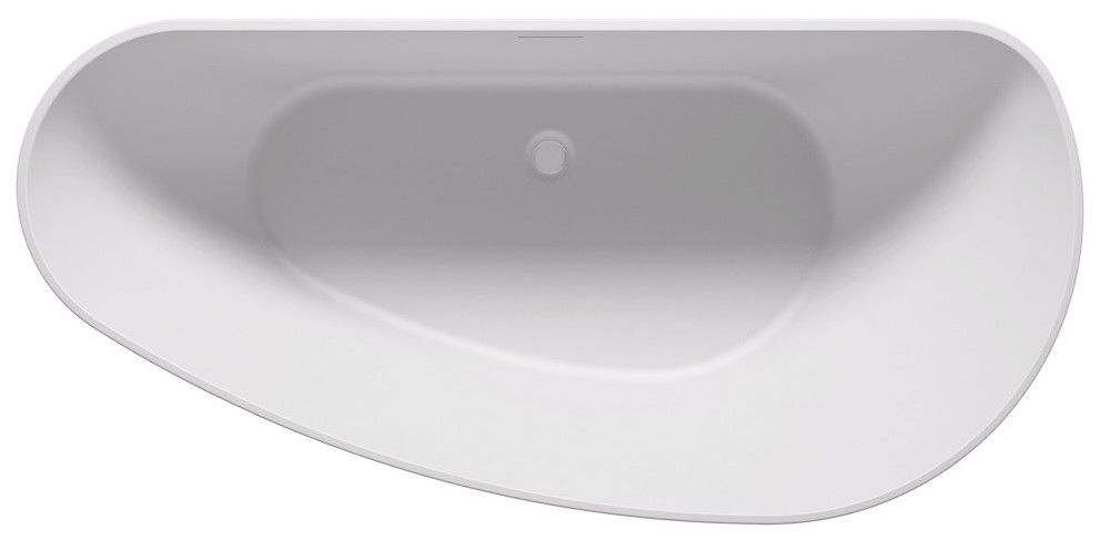 Ванна из искусственного камня Riho Granada 170x80 L B120001105 белая отдельно стоящая Ванна из искусственного камня Riho Granada 170x80 L B120001105 белая отдельно стоящая