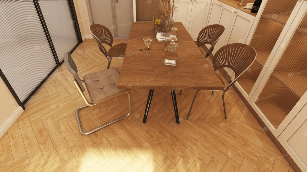 Ламинат Alpine Floor Herringbone 10 Дуб Пьемонт, LF107-06 Ламинат Alpine Floor Herringbone 10 Дуб Пьемонт, LF107-06