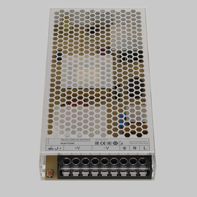 Источник напряжения PSL002 12В 250Вт IP 20 811011, 811011, изображение 2 Источник напряжения PSL002 12В 250Вт IP 20 811011, 811011, изображение 2