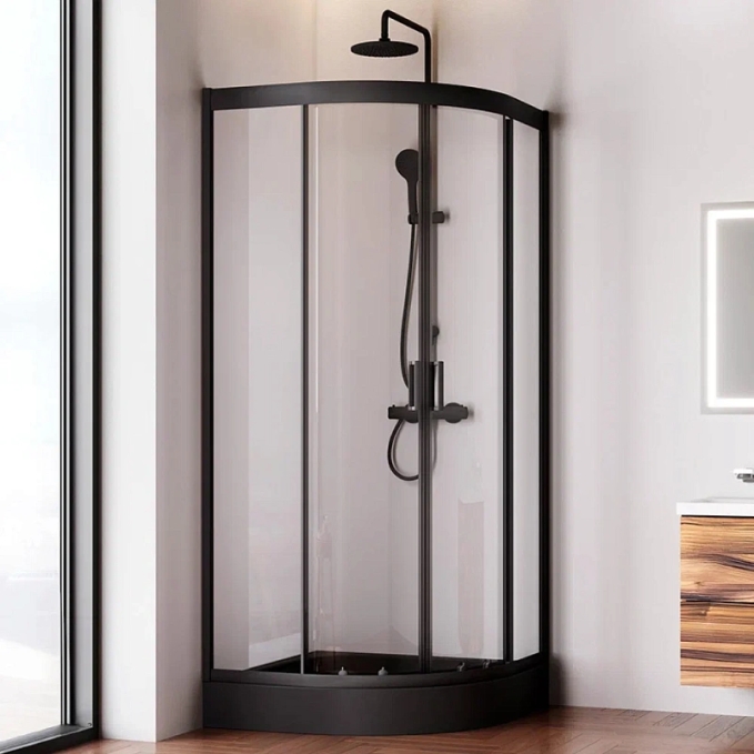 Душевое ограждение AM.PM Gem W90G-401-090BT