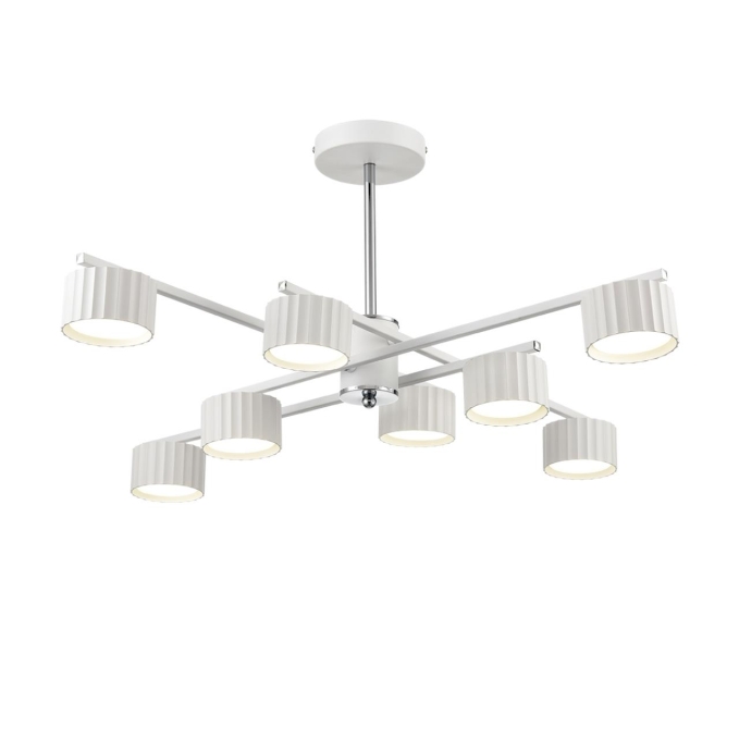 Люстра потолочная LED GX53 8*7W 220V KARINA COMFI LN26 244 LUMION 8241/8C, дополнительный ракурс Люстра потолочная LED GX53 8*7W 220V KARINA COMFI LN26 244 LUMION 8241/8C, дополнительный ракурс