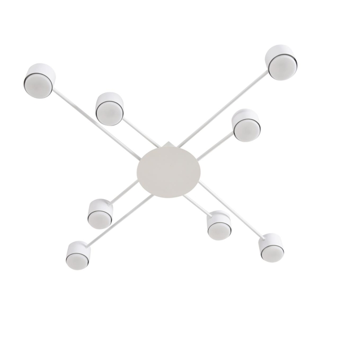 Светильник потолочный GX53 LED 8*7W 220V BENUA COMFI LN26 238 LUMION 8305/8C, фото на цветном фоне 1 Светильник потолочный GX53 LED 8*7W 220V BENUA COMFI LN26 238 LUMION 8305/8C, фото на цветном фоне 1