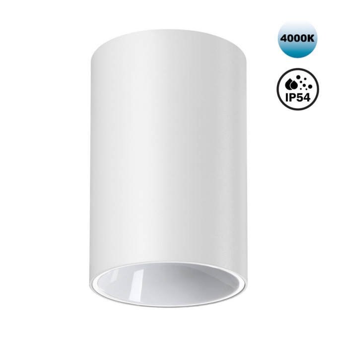 Светильник накладной влагозащищённый IP54 LED 10W 170-265V 4000К 830Лм RECTE OVER NT24 430 NOVOTECH 359417, изображение 1