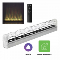 Напольный переносной светильник (вкл в розетку) IP20 LED 16W RGBCW с ПДУ/DIGMA SMART LIFE (АЛИСА) A110-240V WATERFALL HIGHTECH ODL25 253 ODEON LIGHT 7027/16FL
