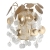 Бра E14 2*40W 220В IP20 COINS CLASSIC ODL26 633 ODEON LIGHT, 5104/2W