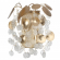 Бра E14 2*40W 220В IP20 COINS CLASSIC ODL26 633 ODEON LIGHT 5104/2W, изображение 1
