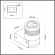 Фасадный светильник IP67 LED CREE 6W 3000K 30° AC85-265V STIMA NATURE ODL25 687 ODEON LIGHT 6648/6WL3, схема товара Фасадный светильник IP67 LED CREE 6W 3000K 30° AC85-265V STIMA NATURE ODL25 687 ODEON LIGHT 6648/6WL3, схема товара