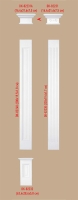 Капитель Decomaster DK-82231A, 164x316x75 мм Капитель Decomaster DK-82231A, 164x316x75 мм