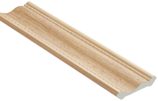 Карниз, плинтус потолочный Decomaster 179-11, 57x57x2400 мм