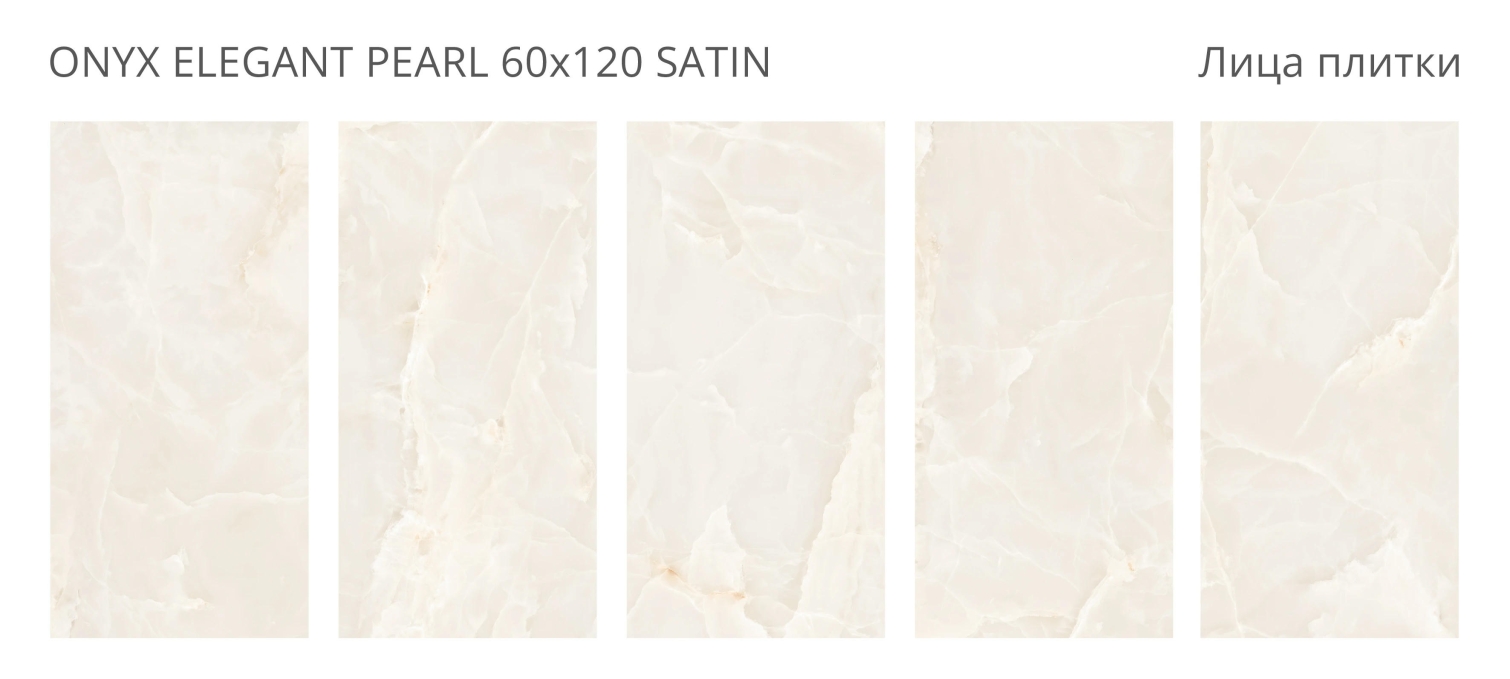 Керамогранит Staro LunaRossa Onyx Elegant Pearl Satin 60x120 Керамогранит Staro LunaRossa Onyx Elegant Pearl Satin 60x120