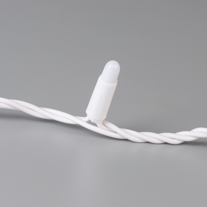 Светодиодная гирлянда ARD-STRING-CLASSIC-10000-WHITE-100LED-MILK-PULSE Warm (230V, 7W), Arlight, 031646, изображение 2 Светодиодная гирлянда ARD-STRING-CLASSIC-10000-WHITE-100LED-MILK-PULSE Warm (230V, 7W), Arlight, 031646, изображение 2
