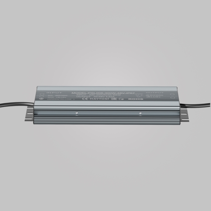Источник напряжения 48В 300Вт IP67 PSL008, PSL008-300W-48V-IP67, изображение 2
