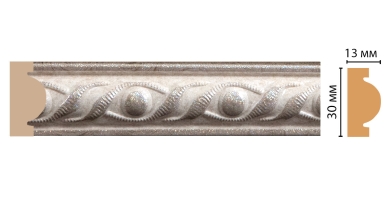 Молдинг Decomaster 157-18A ДМ, 30x13x2400 мм Молдинг Decomaster 157-18A ДМ, 30x13x2400 мм
