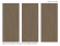 Керамический слэб StaroSlabs Matt Oakwood Brown Shape Tech 120x280 Керамический слэб StaroSlabs Matt Oakwood Brown Shape Tech 120x280