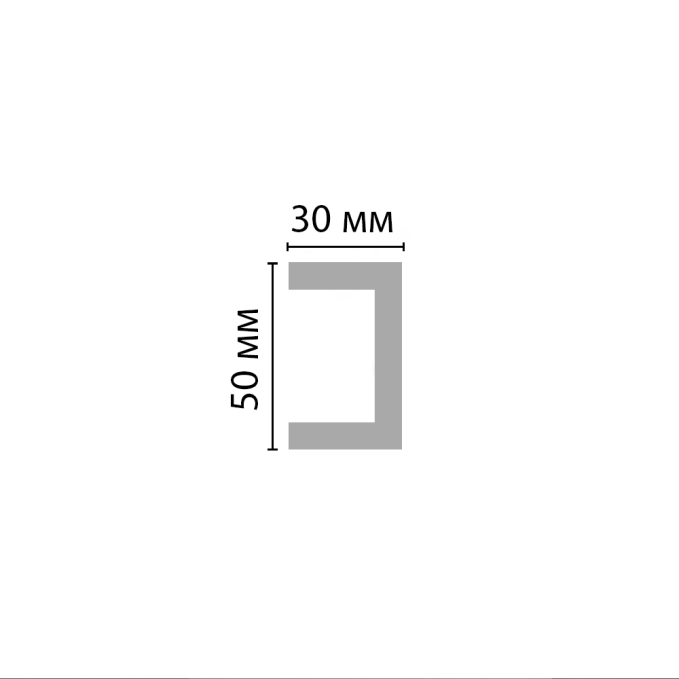 Молдинг Decomaster D181 ДМ(30x50x2000 мм Молдинг Decomaster D181 ДМ(30x50x2000 мм
