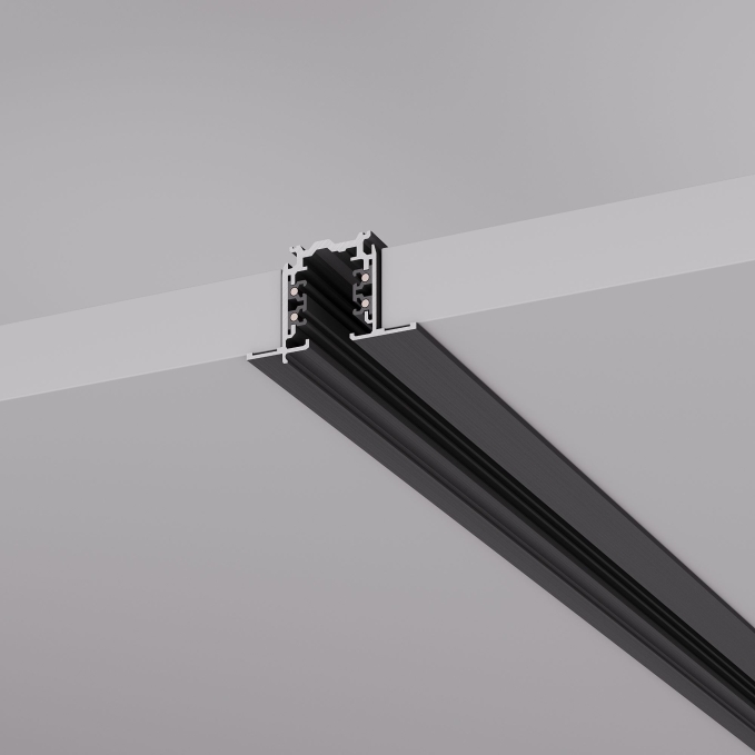 Трек встраиваемый LGD-4TR-TRACK-F-2000-BK-M (D), Arlight, 055350, изображение 3 Трек встраиваемый LGD-4TR-TRACK-F-2000-BK-M (D), Arlight, 055350, изображение 3