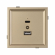 Механизм USB розетки SCT-TENDO-MUAC-SFPL-GD (5V, 3A, QC3), Arlight, 054537, изображение 4 Механизм USB розетки SCT-TENDO-MUAC-SFPL-GD (5V, 3A, QC3), Arlight, 054537, изображение 4