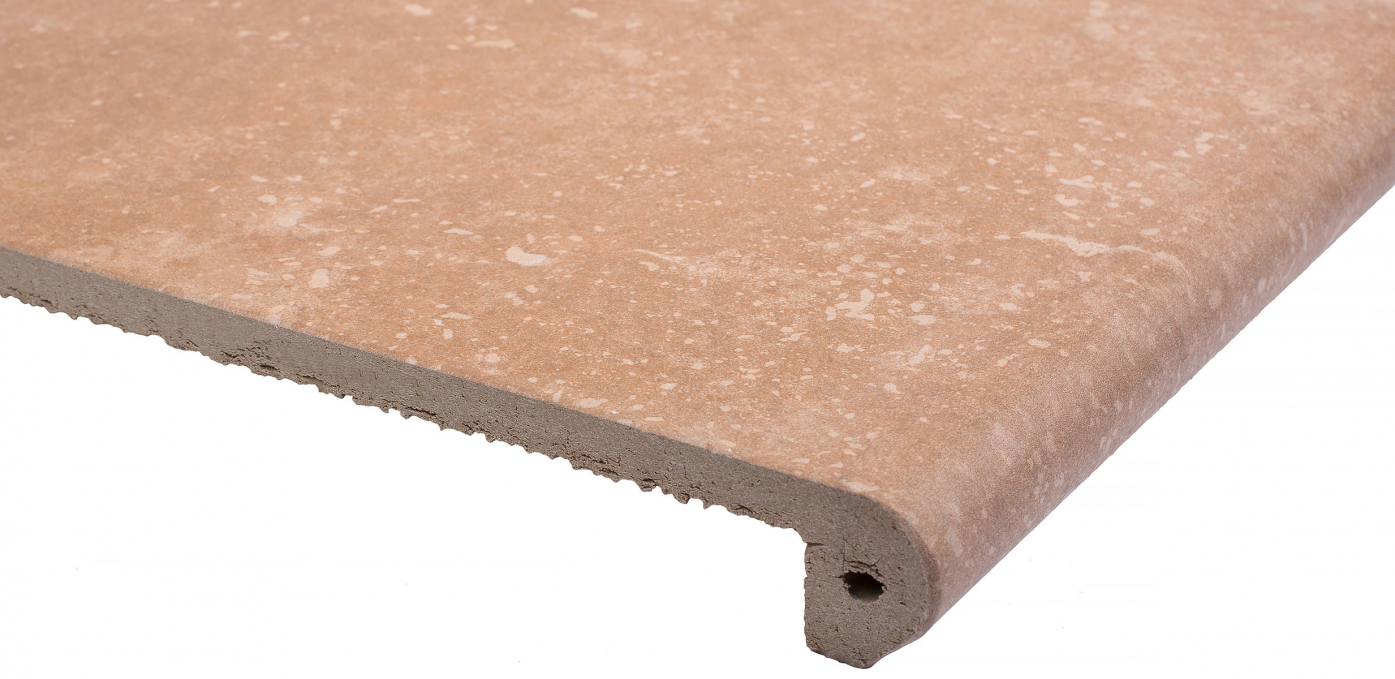 Ступень фронтальная Exagres Stone Peldano Brown 33x33 Ступень фронтальная Exagres Stone Peldano Brown 33x33