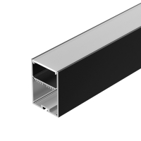 Профиль с экраном SL-LINE-4970-2500 BLACK+OPAL, Arlight, 027989