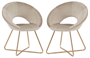 Набор из 2 стульев Refuge, Hesby Import, HSBI_DC2124_beige_2 Набор из 2 стульев Refuge, Hesby Import, HSBI_DC2124_beige_2