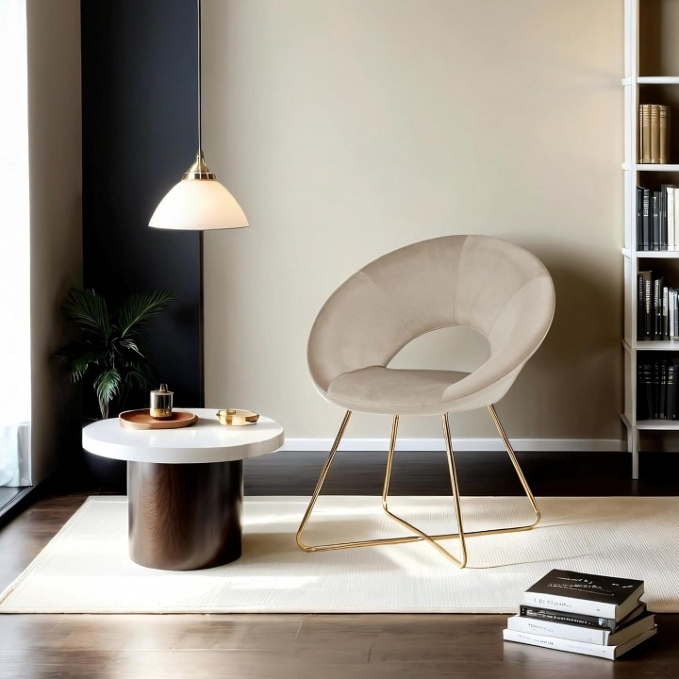 Набор из 2 стульев Refuge, Hesby Import, HSBI_DC2124_beige_2 Набор из 2 стульев Refuge, Hesby Import, HSBI_DC2124_beige_2