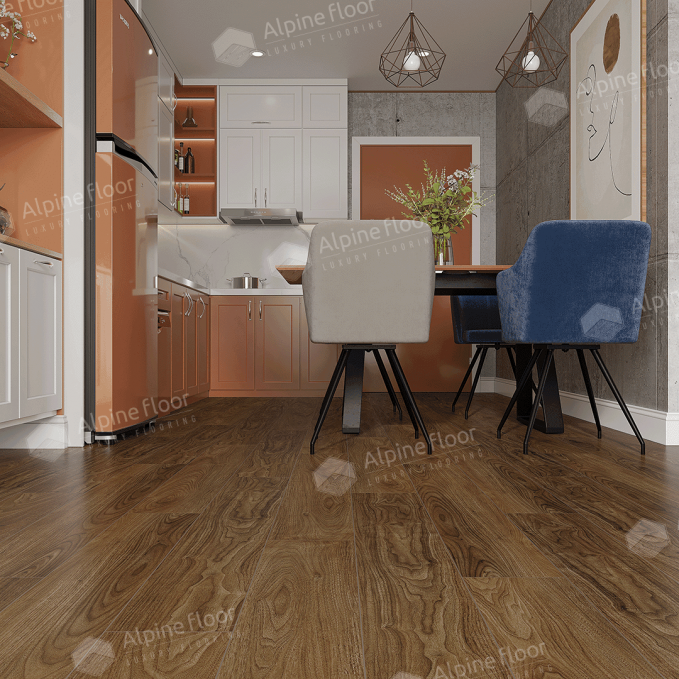 Каменный ламинат SPC Alpine Floor Nut Орех Ногуэра Классик, ECO 22-1 MC