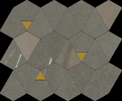 Мозаика Italon Metropolis Arcadia Mosaico Vertex 25.8x30, 600110000946