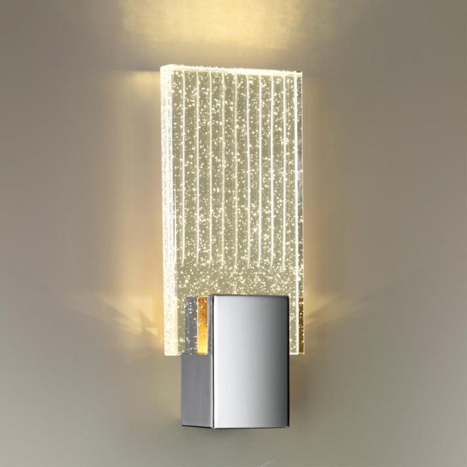 Настенный светильник IP20 LED 5W 261Лм 3000K RICCI HIGHTECH ODL23 433 ODEON LIGHT 4363/5WL, фото на цветном фоне 1