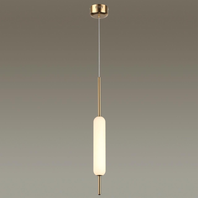 Подвес LED 12W REEDS PENDANT ODL21 403 ODEON LIGHT 4794/12L, фото на цветном фоне 1