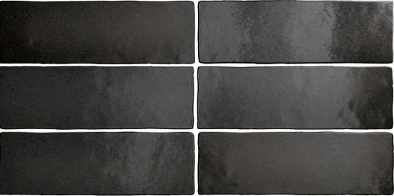 Настенная плитка Equipe Magma Black Coal 6.5x20, 24962 Настенная плитка Equipe Magma Black Coal 6.5x20, 24962