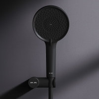 Душевой гарнитур AM.PM X-Joy F01185A022 держатель, шланг, лейка 3 режима, черный Душевой гарнитур AM.PM X-Joy F01185A022 держатель, шланг, лейка 3 режима, черный
