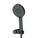 Душевой гарнитур AM.PM X-Joy F01185A022 держатель, шланг, лейка 3 режима, черный Душевой гарнитур AM.PM X-Joy F01185A022 держатель, шланг, лейка 3 режима, черный