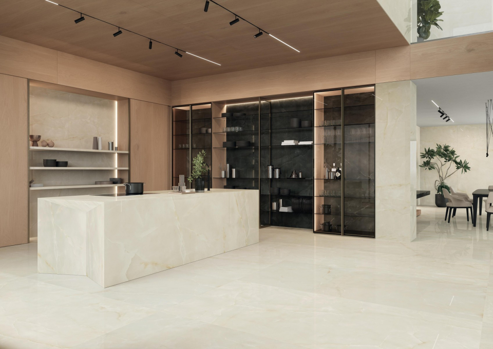 Керамогранит Atlas Concorde Marvel Onyx Alabaster 60x60, AJBV Керамогранит Atlas Concorde Marvel Onyx Alabaster 60x60, AJBV