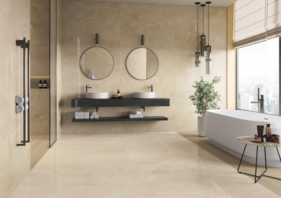 Керамогранит Atlas Concorde Marvel Onyx Alabaster 60x60, AJBV Керамогранит Atlas Concorde Marvel Onyx Alabaster 60x60, AJBV