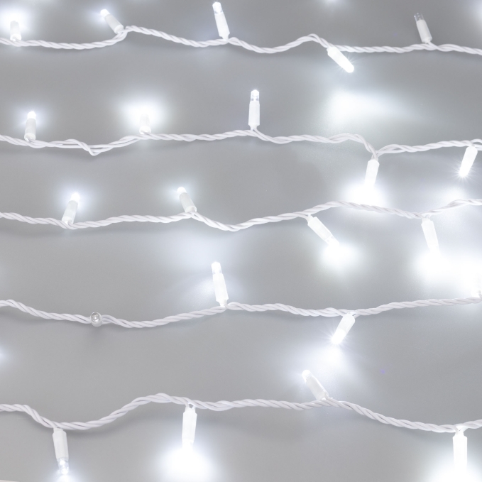 Светодиодная гирлянда ARD-STRING-CLASSIC-1000-WHITE-100LED-PULSE White (230V, 7W), Arlight, 031647, изображение 5 Светодиодная гирлянда ARD-STRING-CLASSIC-1000-WHITE-100LED-PULSE White (230V, 7W), Arlight, 031647, изображение 5