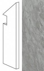 Плинтус Atlas Concorde Marvel Stone Bardiglio Grey Battiscopa Sag. Dx 7.2x30, ATEQ Плинтус Atlas Concorde Marvel Stone Bardiglio Grey Battiscopa Sag. Dx 7.2x30, ATEQ