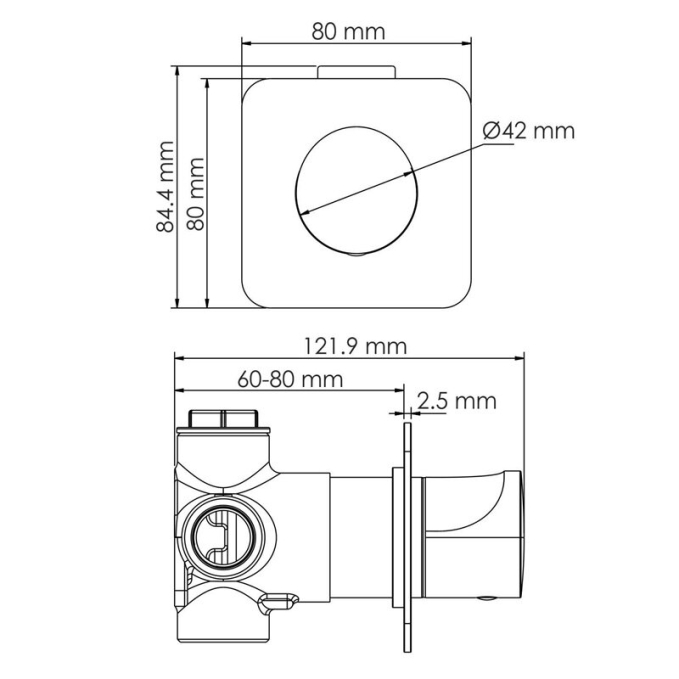 Душевая система WasserKRAFT A2151.277.279.280.197.281 Душевая система WasserKRAFT A2151.277.279.280.197.281