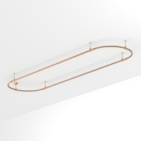 Основание ART-APRIORI-OVAL-ROD-200-4000x1000 (GD), Arlight, 054527