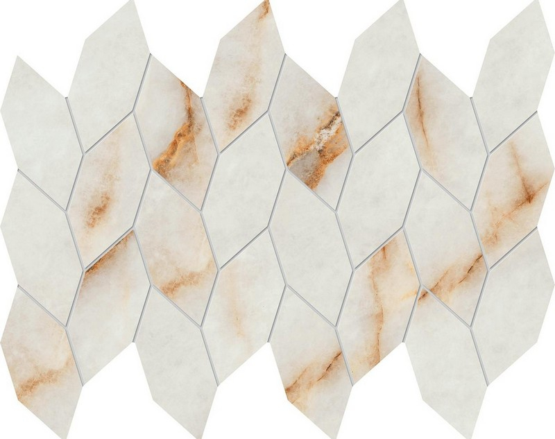 Мозаика Atlas Concorde Marvel Diva Ice Crystal Mosaico Twist Lapp. 27.6x35, AYD7