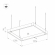 Светильник ALT-LINEAIR-QUADRAT-FLAT-UPDOWN-DIM-1375-170W Warm3000 (BK, 100 deg, 230V), Arlight, 040635, изображение 2 Светильник ALT-LINEAIR-QUADRAT-FLAT-UPDOWN-DIM-1375-170W Warm3000 (BK, 100 deg, 230V), Arlight, 040635, изображение 2