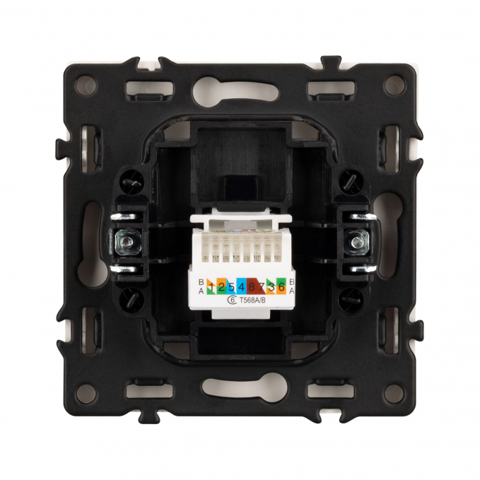 Механизм компьютерной розетки SCT-NOBE-MPC1-SFPL-GD (RJ-45, CAT6), Arlight, 054306, изображение 3 Механизм компьютерной розетки SCT-NOBE-MPC1-SFPL-GD (RJ-45, CAT6), Arlight, 054306, изображение 3