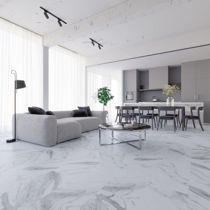 Каменный ламинат SPC Dolce Flooring Pietra Мрамор Венеция, DF-104 Каменный ламинат SPC Dolce Flooring Pietra Мрамор Венеция, DF-104