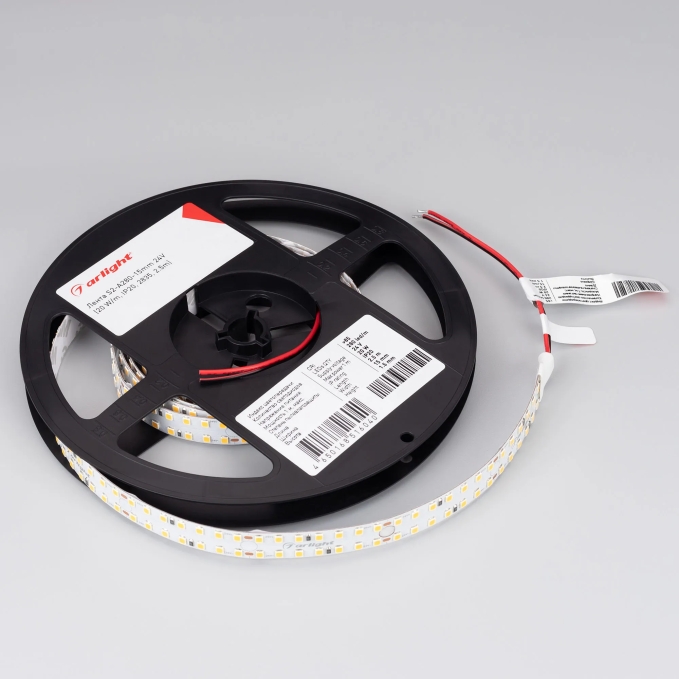 Светодиодная лента S2-A280-15mm 24V Warm3000 (20 W/m, IP20, 2835, 2.5m), Arlight, 023398(2), изображение 2 Светодиодная лента S2-A280-15mm 24V Warm3000 (20 W/m, IP20, 2835, 2.5m), Arlight, 023398(2), изображение 2