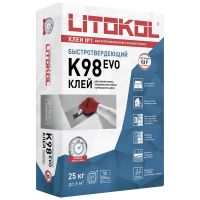 Клей для плитки и керамогранита Litokol Litostone K98, 25 кг Клей для плитки и керамогранита Litokol Litostone K98, 25 кг