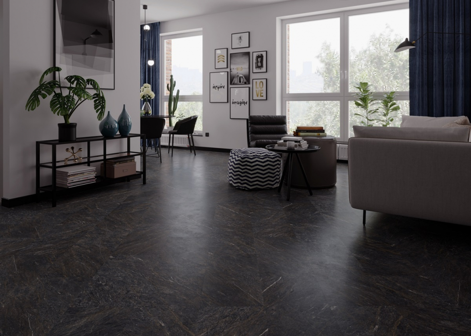 Каменный SPC ламинат FloorBee Project 1352 Теоторе Супремо