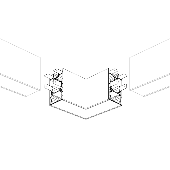 Угол S2-LINE-4067-L90 прямой, Arlight, 021250, изображение 2 Угол S2-LINE-4067-L90 прямой, Arlight, 021250, изображение 2