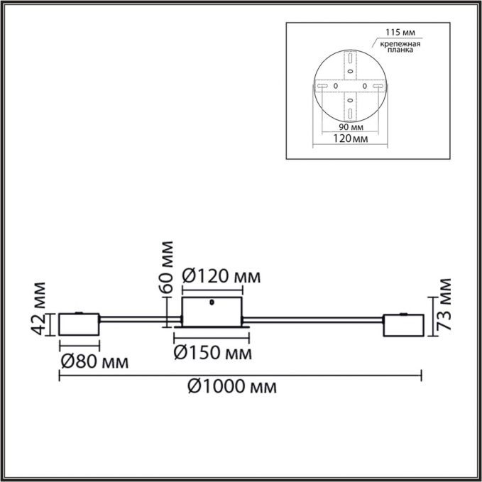 Люстра GX53 LED 12*7W 220V TORINA COMFI LN26 252 LUMION 8343/12C, схема товара Люстра GX53 LED 12*7W 220V TORINA COMFI LN26 252 LUMION 8343/12C, схема товара