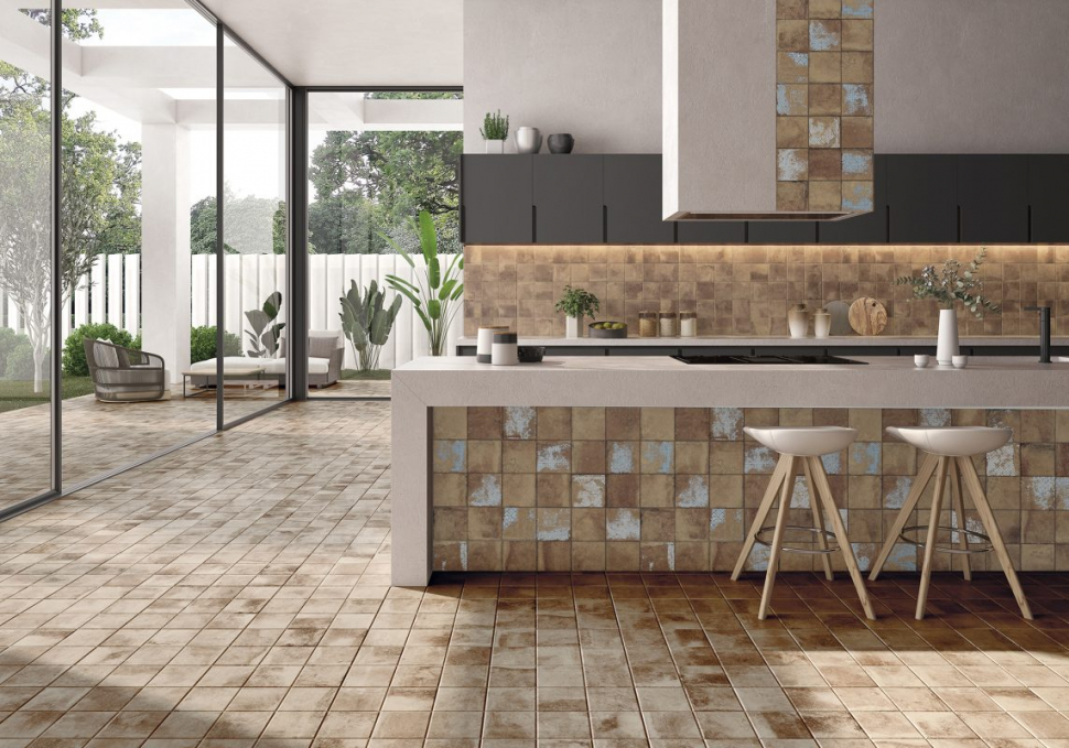 Керамогранит La Platera Kube Quinta Cotto-D 45x45 Керамогранит La Platera Kube Quinta Cotto-D 45x45
