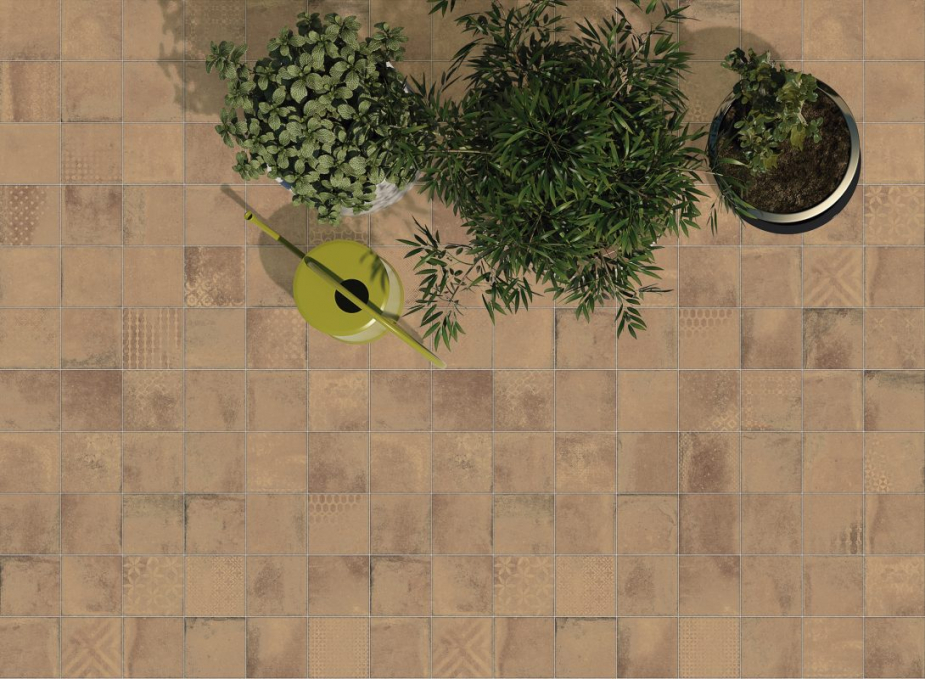 Керамогранит La Platera Kube Quinta Cotto-D 45x45 Керамогранит La Platera Kube Quinta Cotto-D 45x45